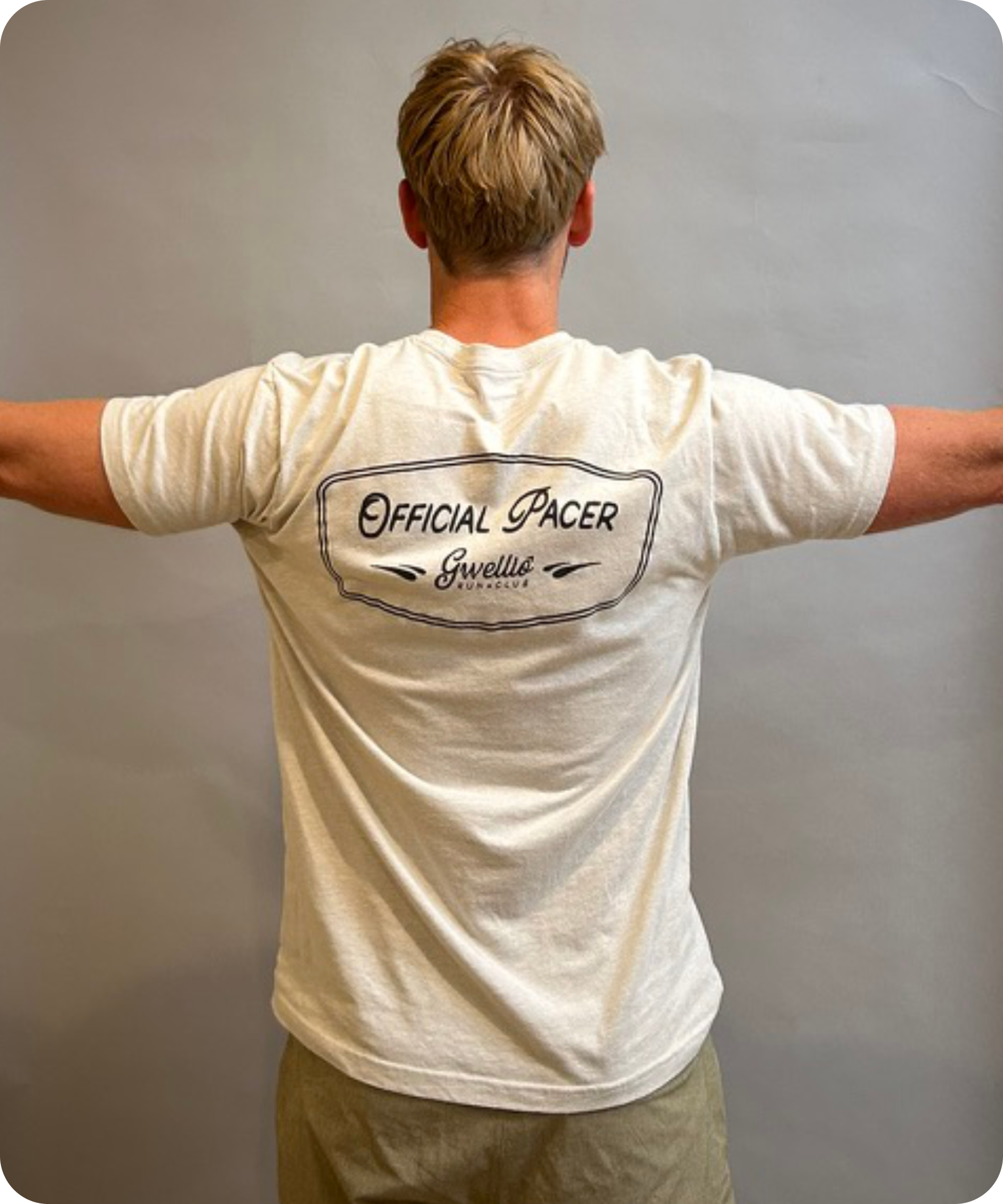 Pacer Badge tee, front